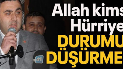 Allah kimseyi Hürriyet’in durumuna düşürmesin